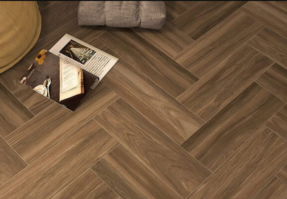 Kỹ thuật lát gạch giả gỗ tại Khai Nguyên